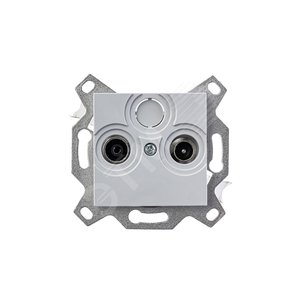 ABB Levit Серый Розетка TV-R проходная 7дБ | 5011H-A03607 16W | 2CHH083607A6016 | ABB - фото 4