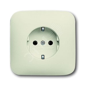 Розетка SCHUKO 16А 250В в корпусе, серия Busch-Duro 2000 SI, цвет слоновая кость | 2011-0-2654 | 2CKA002011A2654 | ABB - фото 2