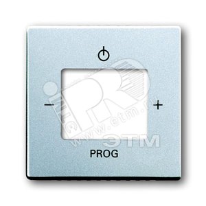 Плата центральная (накладка) для мех. цифрого FM-радио 8215 U, серия future/solo, цвет серебристо-алюминиевый | 8200-0-0052 | 2CKA008200A0052 | ABB