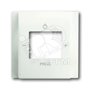 Плата центральная (накладка) для механизма цифрого FM-радио 8215 U, серия impuls, цвет альпийский белый | 8200-0-0062 | 2CKA008200A0062 | ABB - ABB