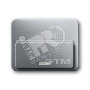 Накладка для мех. док-станции Busch-iDock 8218 U, серия alpha exclusive, цвет титан - ABB
