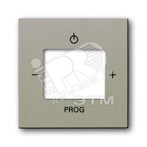 ABB Basic 55 Шампань Плата центральная (накладка) для механизма цифрого FM-радио 8215 U | 8200-0-0157  | 2CKA008200A0157 | ABB - ABB