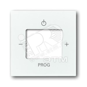 ABB Basic 55 Альп. белый Плата центральная (накладка) для механизма цифрого FM-радио 8215 U | 8200-0-0169  | 2CKA008200A0169 | ABB - ABB