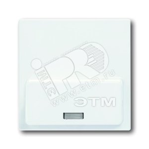 Центр. пл.для мех-ма док-станции Busch-iDock 8218 U, серия Basic 55, цв. альпийский белый