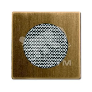 Плата центральная (накладка) для громкоговорителя 8223 U, серия Династия, Латунь античная
