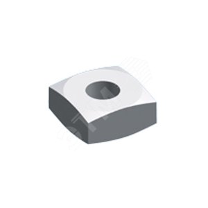 Гайка квадратная 25x25x8 M6 (уп=10 шт) | ZX231P10 | ABB 2