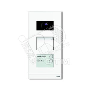 Станция вызывная, видео, двухкл., бел. | 8300-0-0164 | ABB