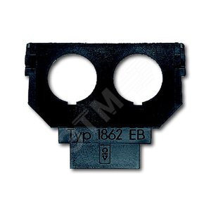 Суппорт (цоколь) для 2-х диодных разъёмов | 1764-0-0133 | 2CKA001764A0133 | ABB 2