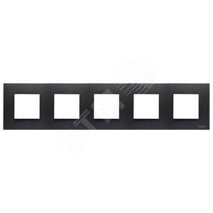 Zenit Рамка х 5,антрацит