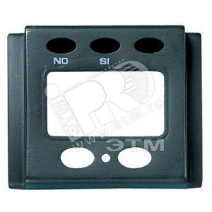 Накладка для механизма электронного терморегулятора 8140.5, серия OLAS, цвет белый жасмин