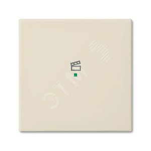 SRS-1-92 Клавиша одинарная free@home, сцена, Basic 55, цвет слоновая кость | 6220-0-0638  | 2CKA006220A0638 | ABB - ABB
