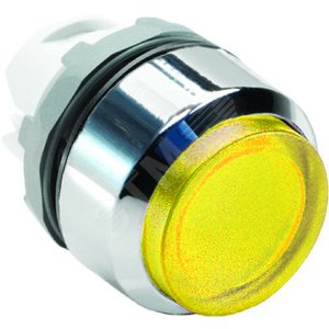 Кнопка MP4-21Y желтая выступающая (только корпус) с подсветкой с фиксацией | 1SFA611103R2103 | ABB 2