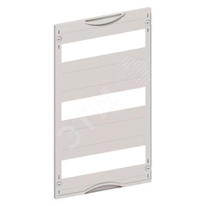 Пластрон с прорезями 1ряд/3 рейки-150мм| AS213 | ABB 2