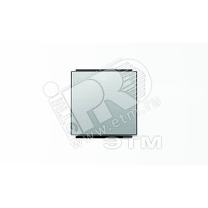 Клавиша для 1-клавишных выключателей/переключателей/кнопок с символом I/O, серия SKY, цвет нержавеющая сталь|2CLA850120A1401| ABB