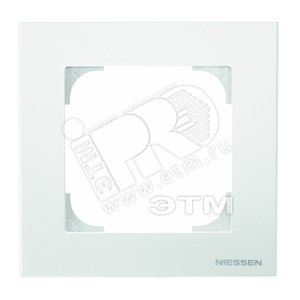 Рамка 1-постовая, серия SKY, цвет альпийский белый|2CLA857100A1101| ABB