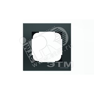 Рамка 1-постовая, серия SKY, цвет чёрный бархат|2CLA857100A1501| ABB