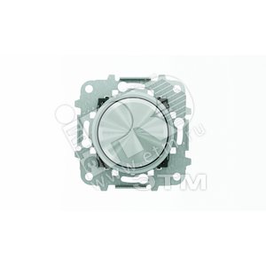 Механизм электронного поворотного светорегулятора для LED, 2 - 100 Вт, серия SKY Moon, кольцо хром - ABB