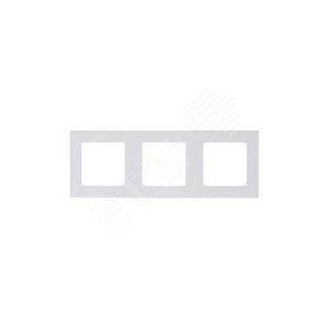 ABB Levit Белый / ледяной Рамка 3-ая | 3901H-A05030 01W | 2CHH015030A6001 | ABB - фото 3