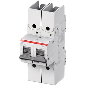 Выключатель автоматический двухполюсный S802S R 6А B 50кА (S802S-B6-R) | 2CCS862002R0065 | ABB 2