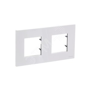 ABB Zenit Альп. белый Рамка 2-я (2+2 мод) | N2272 BL | 2CLA227200N1101 | ABB - фото 4