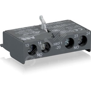 Контакты фронтальные дополнительные 2НО HKF1-20 для автоматов типа MS116 MS132 MS132-T MO132 MS165 MO165 - фото 2