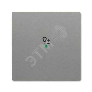 Клавиша одинарная free@home, светорегулятор, future, цвет meteor/серый металлик|6220-0-0554| ABB