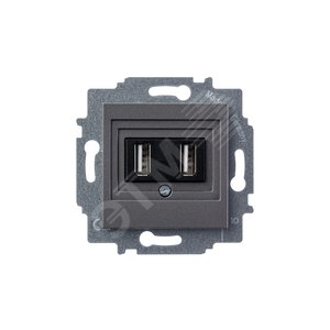 ABB Levit Сталь USB зарядка 2-ая | 5014H-A00040 69W | 2CHH290040A6069 | ABB - фото 3