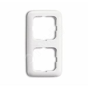 Рамка 2-постовая, серия Reflex SI, цвет альпийский белый | 1725-0-1466  | 2CKA001725A1466 | ABB 2