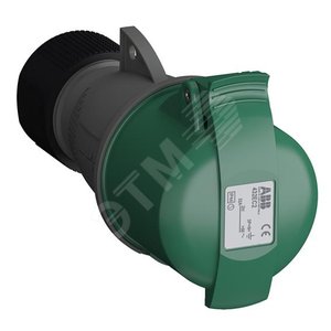 Розетка кабельная Easy&Safe 432EC2,32А,3P+N+E,IP44,2ч|2CMA102047R1000| ABB - ABB
