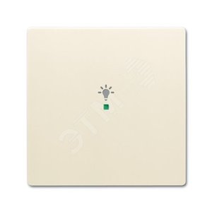 Клавиша одинарная free@home, освещение, future, цвет слоновая кость | 6220-0-0517  | 2CKA006220A0517 | ABB - ABB