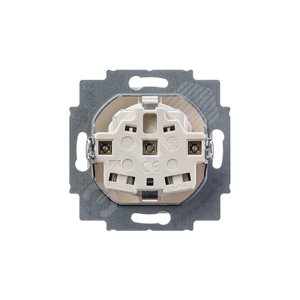 ABB Basic 55 Альп. белый Розетка с/з с защитными шторками | 2013-0-5278  | 2CKA002013A5278 | ABB - фото 5