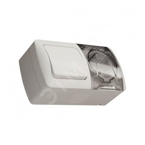 EVA блок выкл1кл+розетка с/з IP54 (554-011500-920) - ABB