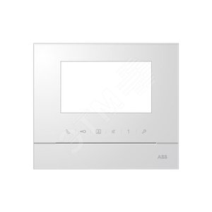 Рамка для абонентского устройства 4.3 белая - ABB