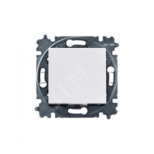 ABB Levit Белый / дымчатый чёрный Переключатель 1-кл. | 3559H-A06445 62W | 2CHH590645A6062 | ABB - фото 5
