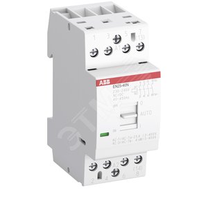 Контактор EN25-31N-06 модульный (25А АС-1, 3НО+1НЗ), катушка 230В AC/DC (EN25-31N-06) - фото 2