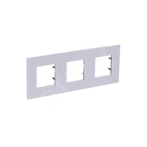 Zenit Рамка х 3 альп. белый 3
