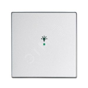 SRL-1-83 Клавиша одинарная free@home, освещение, future, серебристый алюминий | 6220-0-0141 | 2CKA006220A0141 | ABB - фото 2