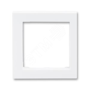 ABB Levit Белый Накладка на рамку 55х55 внешняя | 3901H-A00255 03 | 2CHH010255A4003 | ABB - фото 2