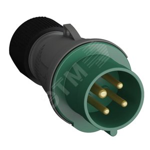 Вилка кабельная Easy&Safe 316EP2,16А,3P+E,IP44,2ч|2CMA101952R1000| ABB - фото 2