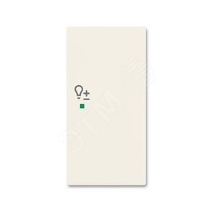 SRD-2-R-96 Клавиша двойная правая free@home, светорегулятор, Basic 55, цвет chalet-white | 6220-0-0713 | 2CKA006220A0713 | ABB 2