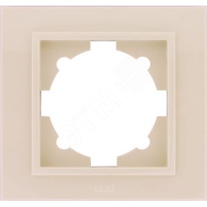 Zena крем. рамка 1 постовая (608-010300-271) - ABB