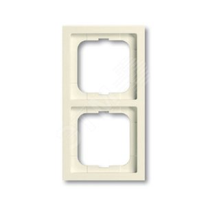 Рамка 2-постовая, серия, серия solo/future, цвет linear, цвет слоновая кость | 1754-0-4231  | 2CKA001754A4231 | ABB 2