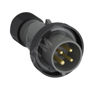 Вилка каб.  316EP5W, 16А, 3P+E, IP67, 5ч 2