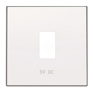 Накладка 1хUSB ЗУ,SKY,ал.бел. | 2CLA858520A1101 | ABB - ABB