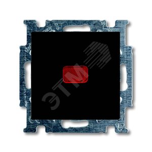 Мех-м 1-кл., 1-пол. перекл., с кл., с подсв., с неон. ламп., серия Basic 55, цв. ch?teau-black 2