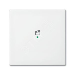 SRS-1-94 Клавиша одинарная free@home, сцена, Basic 55, цвет альпийский белый | 6220-0-0672  | 2CKA006220A0672 | ABB - фото 2