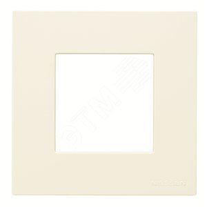 ABB Zenit Альп. белый Рамка базовая 1 мод | N2171.1 BL  | 2CLA217110N1101 | ABB - фото 2