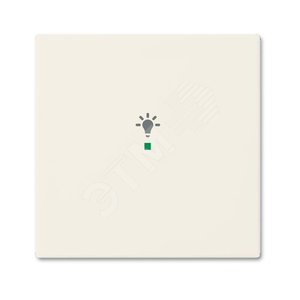 SRL-1-96 Клавиша одинарная free@home, освещение, Basic 55, цвет chalet-white | 6220-0-0704 | 2CKA006220A0704 | ABB - ABB