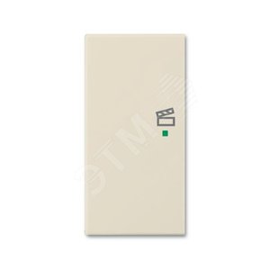 SRS-2-L-92 Клавиша двойная левая free@home, сцена, Basic 55, цвет слоновая кость - ABB
