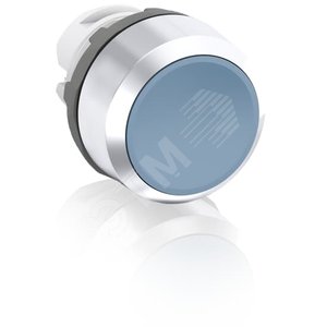 Кнопка MP1-30L синяя (только корпус) без подсветки без фиксации|1SFA611100R3004| ABB - фото 2